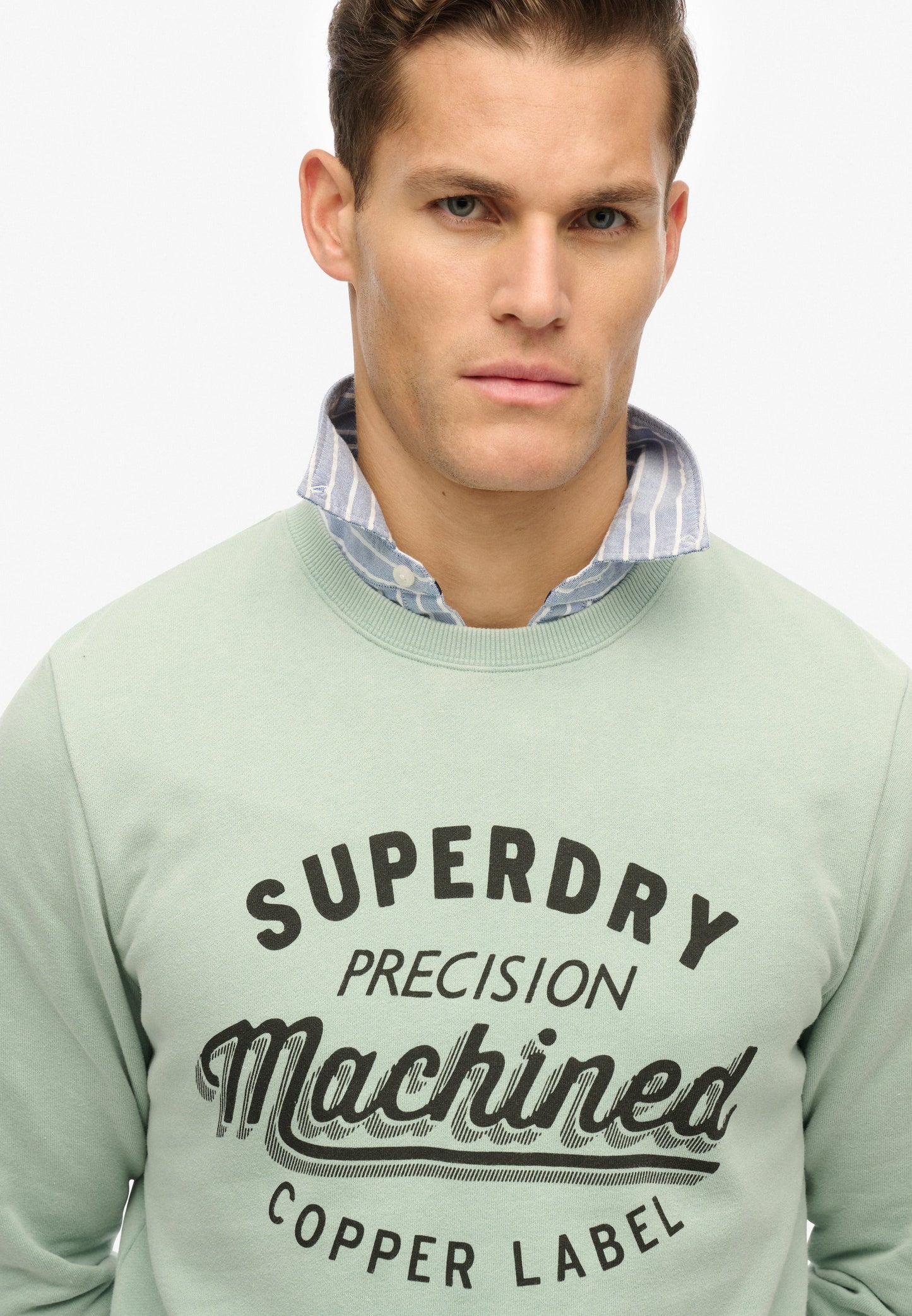 Vintage Wash Relaxed Crew Sweatshirt