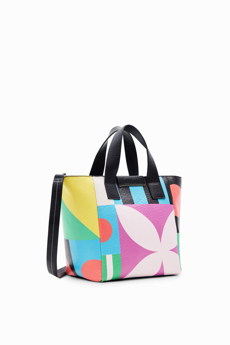 Geometric tote bag