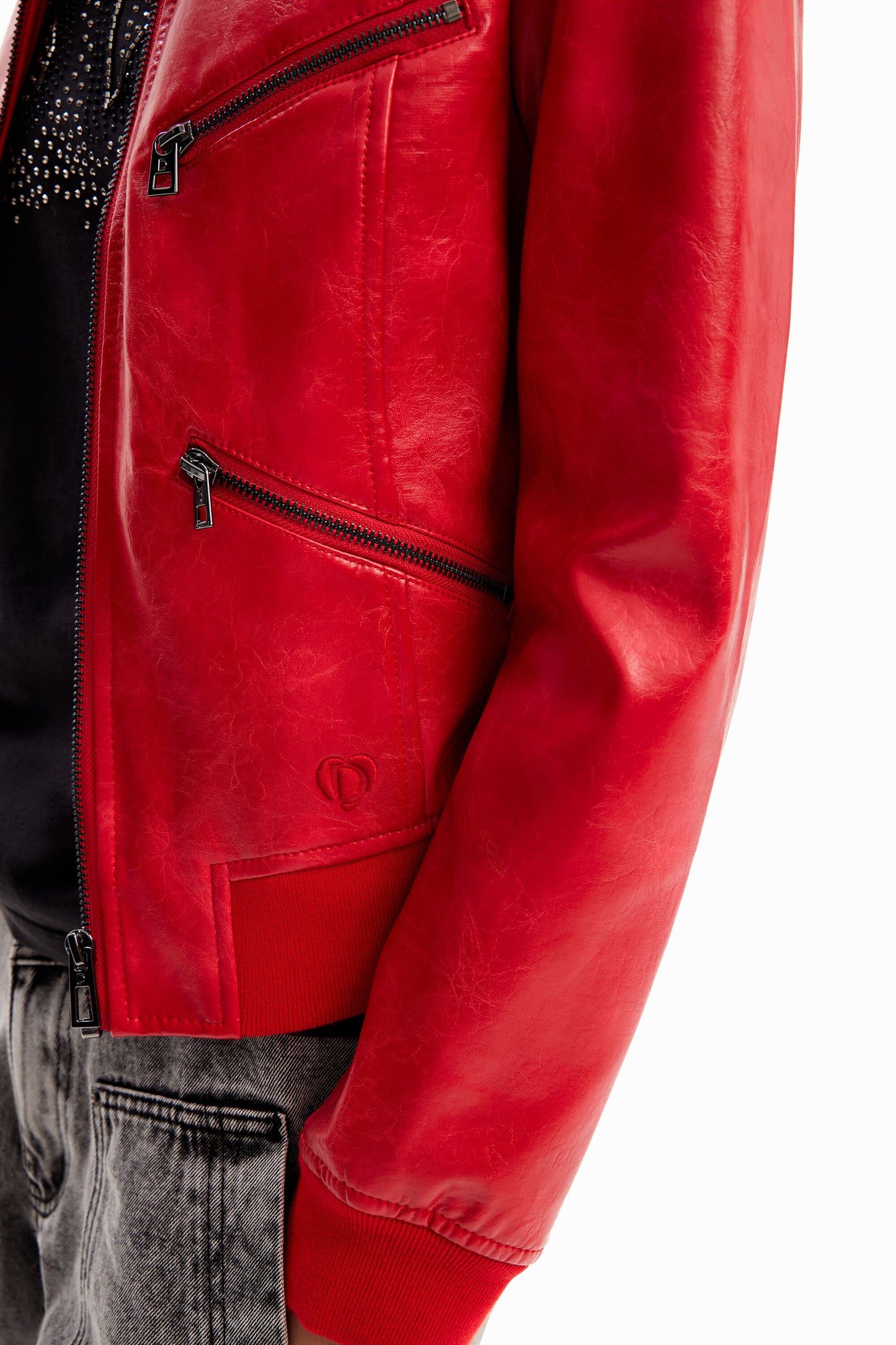 Retro biker jacket