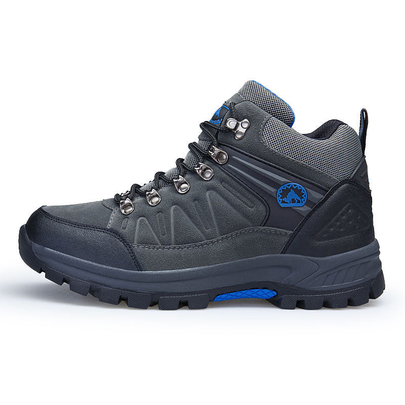 (⏰BLACK FRIDAY SPECIAL-70%OFF)Men's Mountaineering Orthopedic Ankle Support Hiking Boots Waterproof Non-Slip Wide Toe Tactical Boots