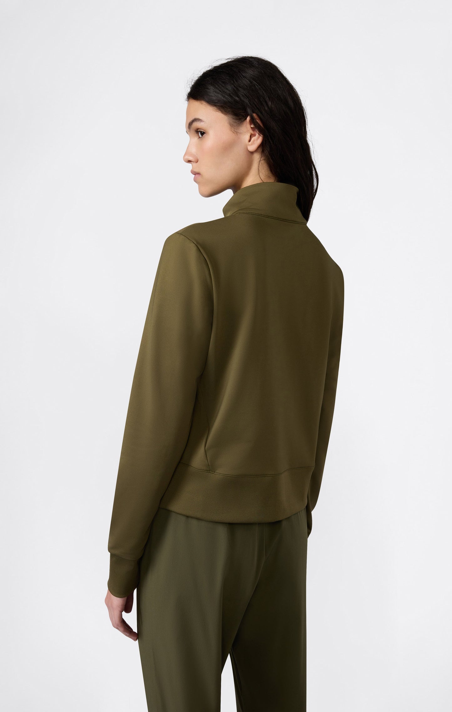 Women's Full Zip Sweatshirt in Soft Fabric