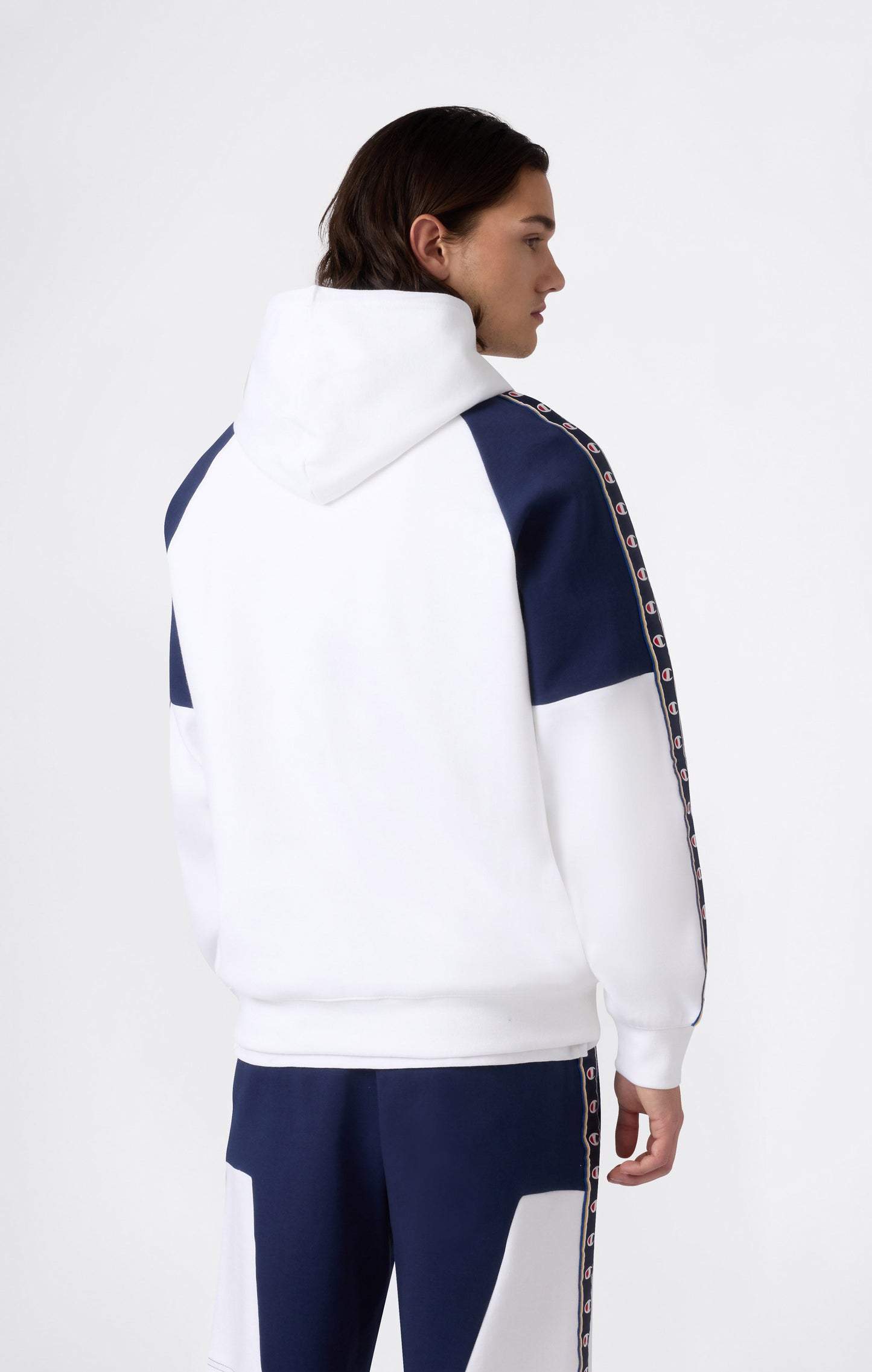 Herren Kapuzenpullover mit Interlock-Band-Logo