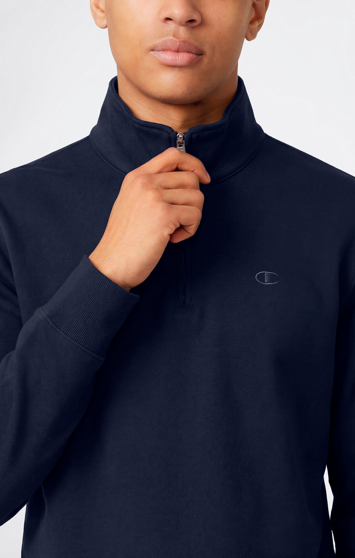 Men's Lightweight Half Zip Sweatshirt Icons