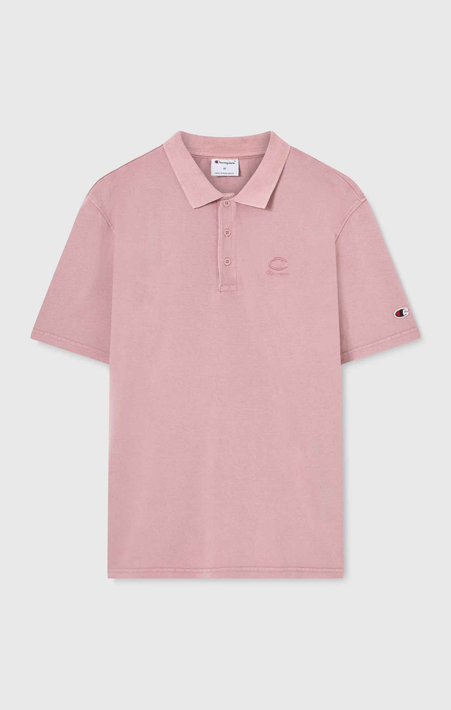 Men's Washed Effect Polo Icons