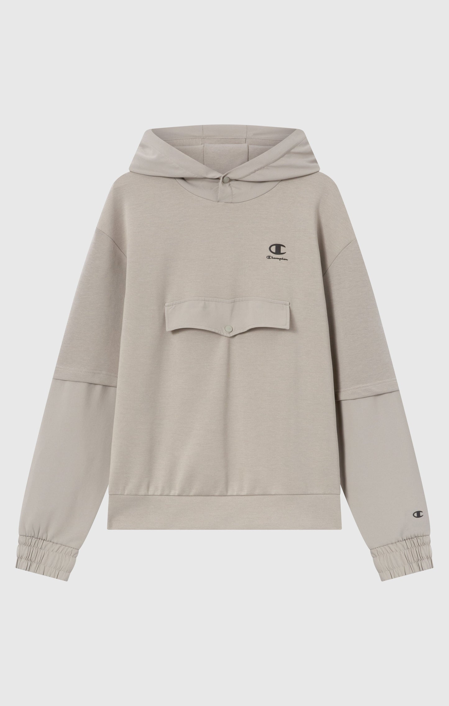 Men's C-Tech Mix Media Hooded Sweatshirt