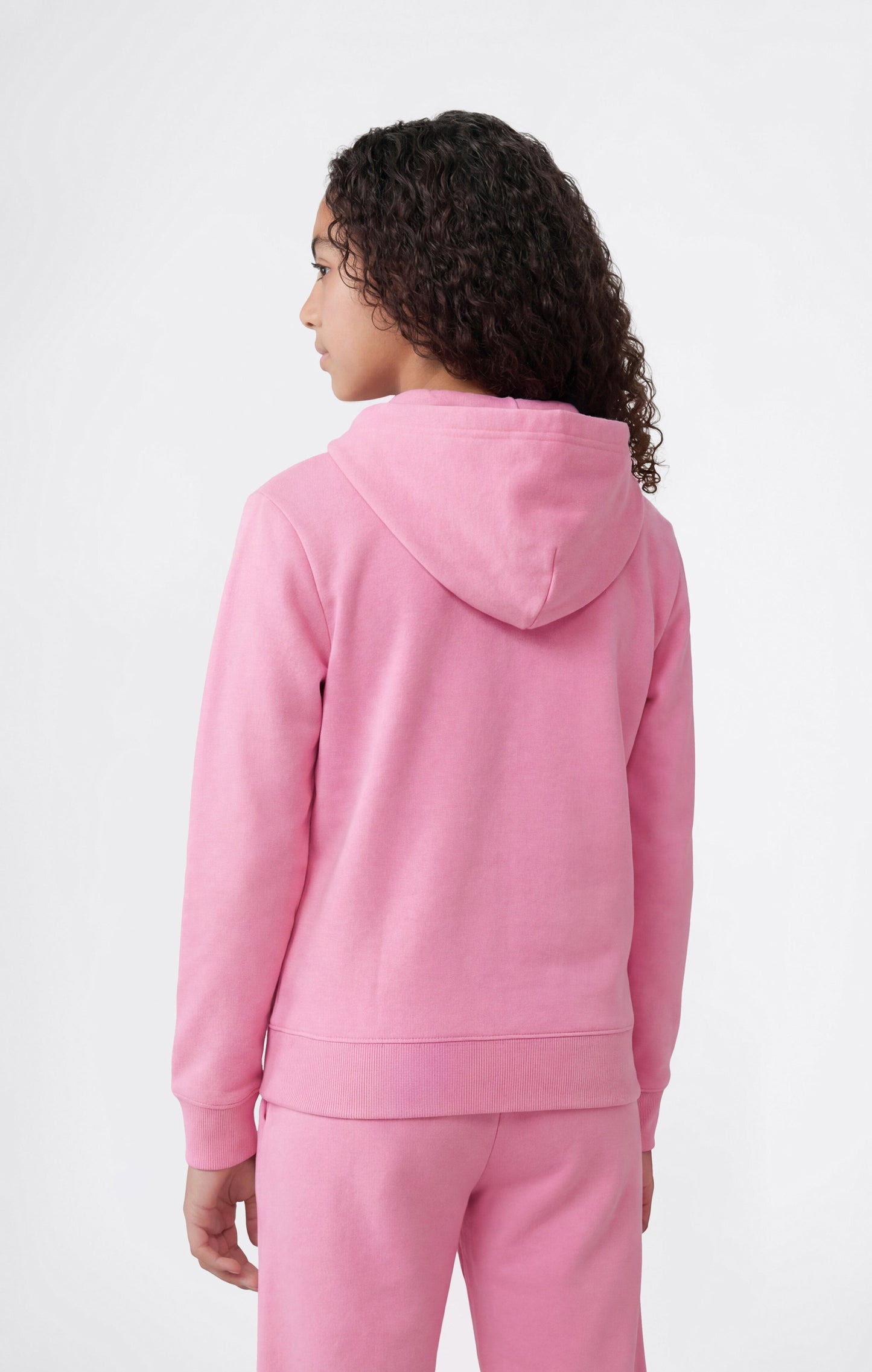 Girls' Lightweight Full Zip Hooded Sweatshirt Icons