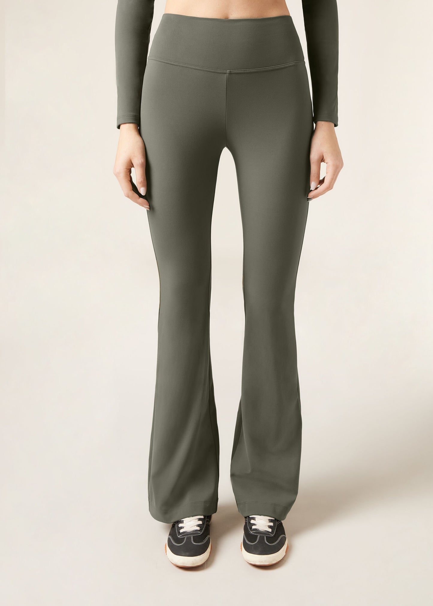 First Class Soft Touch Flared Trousers